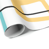 Atomic Mid Century Modern Geschenkpapier (Rolleneckpunkt)