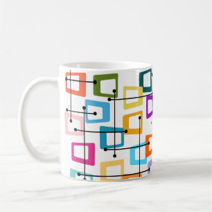 Atomic Mid Century Modern Kaffeetasse