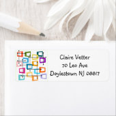 Atomic Mid Century Modern Label (Insitu)