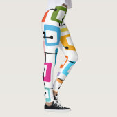 Atomic Mid Century Modern Leggings (Rechts)