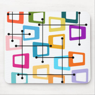 Atomic Mid Century Modern Mousepad