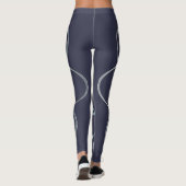 Atomic Midnight Blue Leggings (Rückseite)