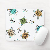 Atomic Mouse Pad Mitte des Jahrhunderts Mousepad (Mit Mouse)