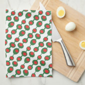 Atomic Olives Mid Century Muster Geschirrtuch (Viertel Falte)