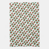 Atomic Olives Mid Century Muster Geschirrtuch (Vertikal)