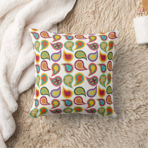 Atomic Paisleys Kissen