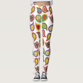 Atomic Paisleys Leggings