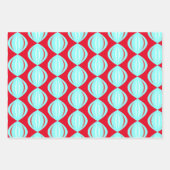 Atomic Patterns aus der Mitte des Jahrhunderts auf Geschenkpapier Set (Vorderseite 3)