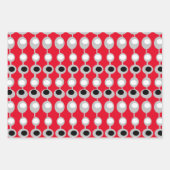 Atomic Patterns aus der Mitte des Jahrhunderts auf Geschenkpapier Set (Vorderseite 2)