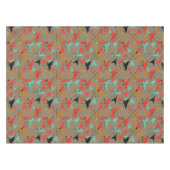 Atomic Patterns, Fifties Style Tablecloth, 52"x70" Tischdecke (Vorderseite (Horizontal))