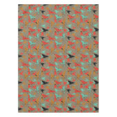 Atomic Patterns, Fifties Style Tablecloth, 52"x70" Tischdecke (Vorderseite)