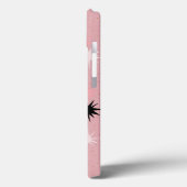Atomic Pink Starbursts iPhone 6/6S Case-Mate iPhone Hülle (Rückseite / Links)