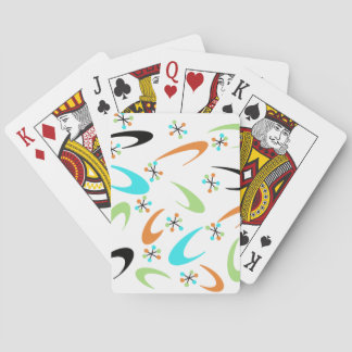 Atomic Playing Cards aus der Mitte des Jahrhundert Spielkarten