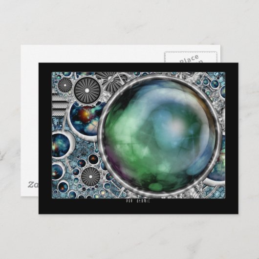 Atomic Postkarte (Vorne/Hinten)