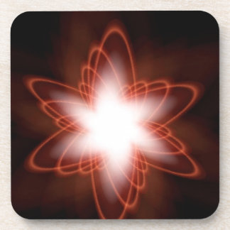 Atomic Red Untersetzer