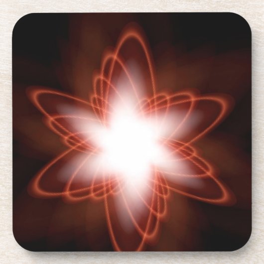 Atomic Red Untersetzer (Vorderseite)