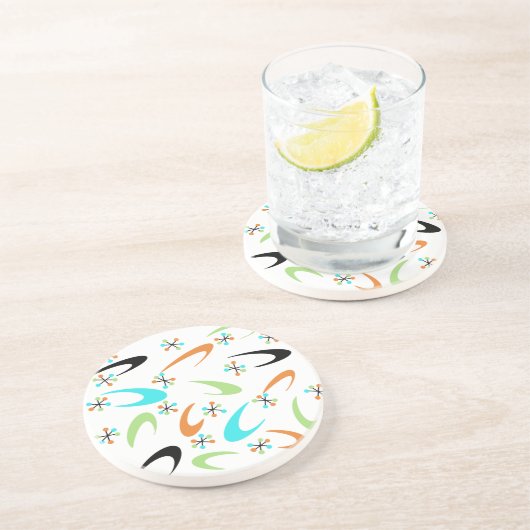 Atomic Sandstone Untersetzer aus der Mitte des Jah (Seite)