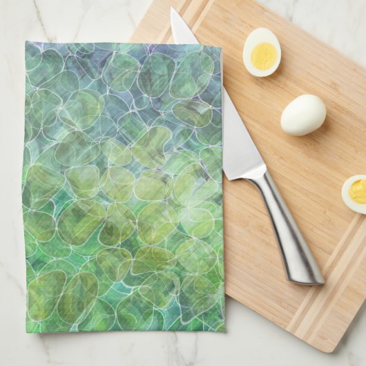 atomic sea glass :  geschirrtuch (Viertel Falte)