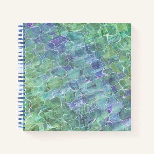 atomic sea glass : notizblock (Vorderseite)