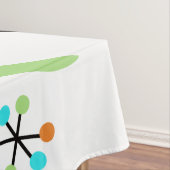 Atomic Tablecloth Mitte des Jahrhunderts Tischdecke (Beispiel)