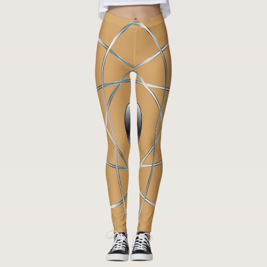 Atomic Tan Leggings (Vorderseite)
