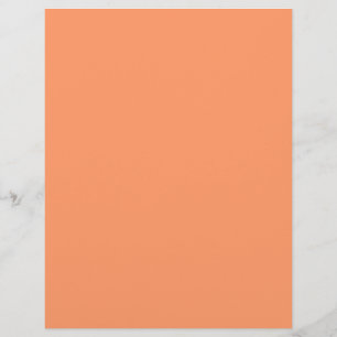 Atomic Tangerine (einfarbig)  Flyer