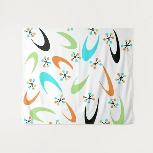 Atomic Tapestry aus dem Mittelalter Wandteppich (Vorderseite (Horizontal))