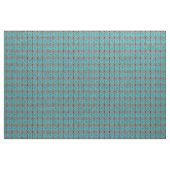 Atomic Turquoise Dots Fabric Stoff (Yard (91,4 cm))