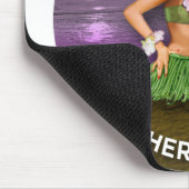 Atomic Ukes Hula Girl Mousepad (Ecke)