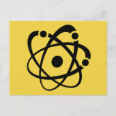 Atomic Wonk Postkarte (Vorderseite)