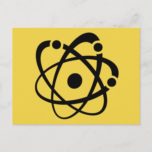 Atomic Wonk Postkarte (Vorderseite)