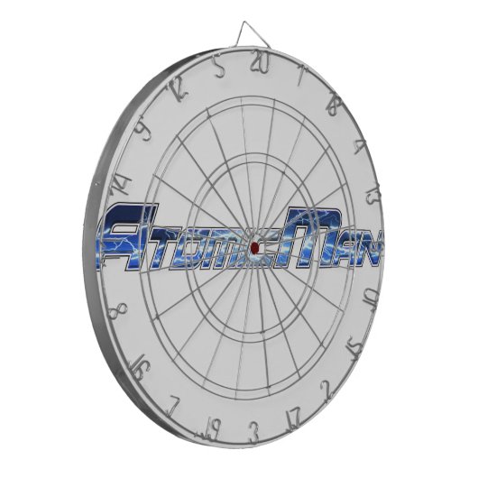 AtomicMan Dartscheibe (Vorderseite Links)