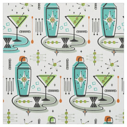 Atomis Martinis ©studioxtin Stoff (Muster)