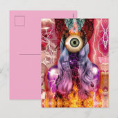 atomisch feiertagspostkarte (Vorne/Hinten)