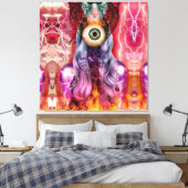 atomisch leinwanddruck (Insitu (Schlafzimmer))