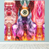 atomisch leinwanddruck (Insitu (Holzboden))