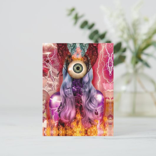 atomisch postkarte (Stehend Vorderseite)