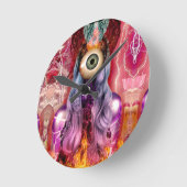 atomisch runde wanduhr (Winkel)