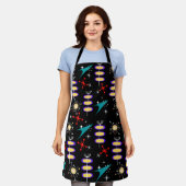 Atomische 50er-Schürze Schürze (Getragen)