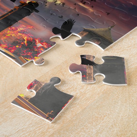 ATOMISCHE BOMBZERSTÖRUNG DER WELT PUZZLE (Seite)