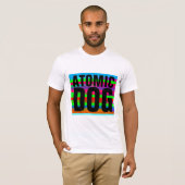 ATOMISCHE HUNDE VINTAGE T - SHIRT (Vorne ganz)