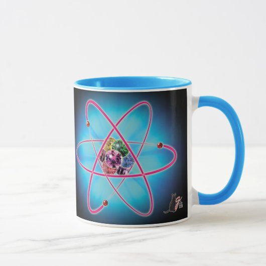 Atomische Juwelen Tasse (Rechts)