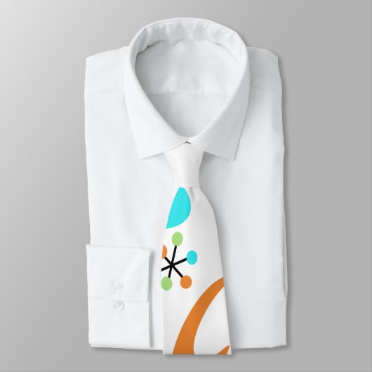 Atomische Krawatte Mitte des Jahrhunderts (Gebunden)