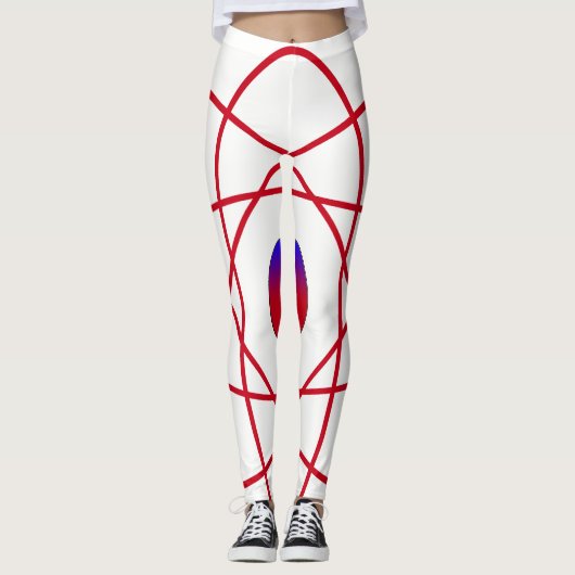 Atomische Leggings (Vorderseite)