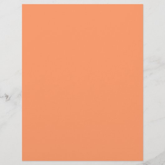 Atomische Mandarine (Vollfarbe) Flyer (Vorne)