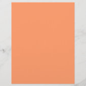 Atomische Mandarine (Vollfarbe) Flyer (Hinten)