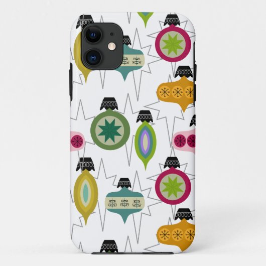 Atomische Ornamente Case-Mate iPhone Hülle (Rückseite)
