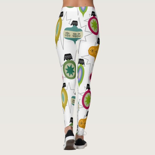 Atomische Ornamente Leggings (Rückseite)