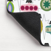 Atomische Ornamente Mousepad (Ecke)