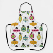 Atomische Ornamente Schürze (Vorderseite)